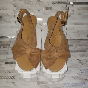 Ugg Camilla Suede Bow Espadrille Sandal